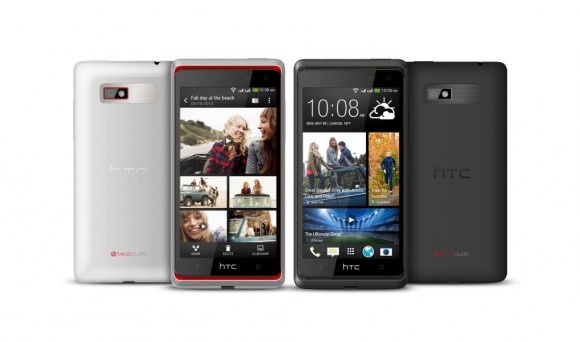 The Desire 600 allows the simultaneous use of two SIM cards (image: HTC). 