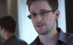 Edward Snowden (Screenshot: News.com, via The Guardian)