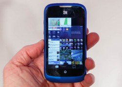 The ZTE Open is available from tomorrow at Telefónica in Spain (Image: Stephen Shankland / CNET).