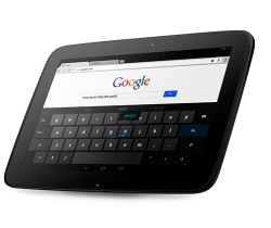 Das erste Nexus 10 kam von Samsung, den Nachfolger wird angeblich Asus herstellen (Bild: Google).