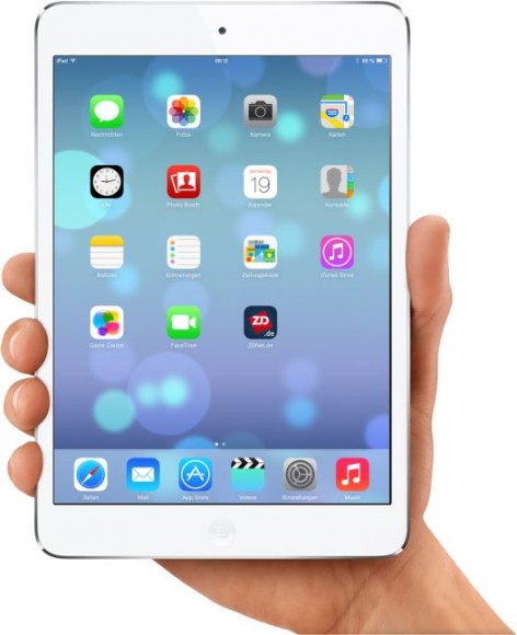 iPad Mini with iOS 7