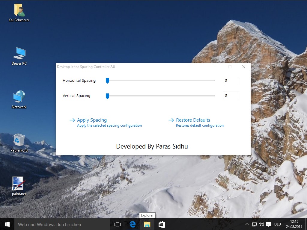 Windows 10: Desktopsymbole optimal anzeigen | ZDNet.de