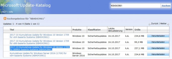 Windows 10 für ARM64 (Screenshot: ZDNet.de)