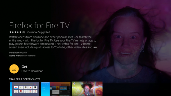 Firefox für Fire TV (Bild: Mozilla)