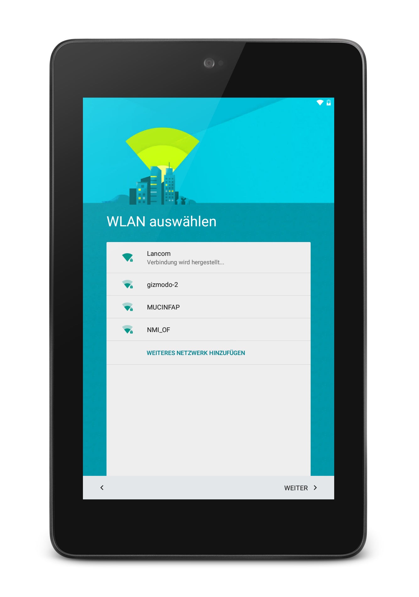 Android 5.0 auf dem Nexus 7 2012 (Bild: ZDNet.de)