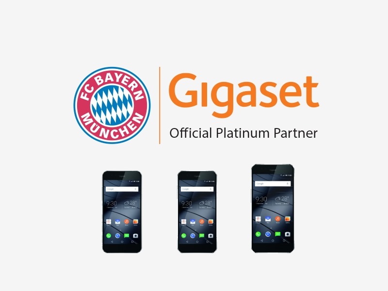 Gigaset sponsored FC Bayern