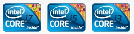 Neue Logos für Prozessoren (Bild: Intel)

