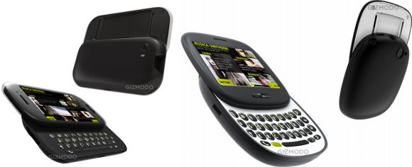 Microsoft entwickelt unter den Codenamen "Pure" (links) und "Turtle" zwei Nachfolger der Sidekick-Handys. Die Geräte werden angeblich von Sharp gefertigt und kommen voraussichtlich Ende 2010 auf den Markt (Bild: Gizmodo).
