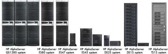 Am 30. Sepetmber stellt HP den Verkauf werksüberholter Alpha-Server ein (Bild: HP).
