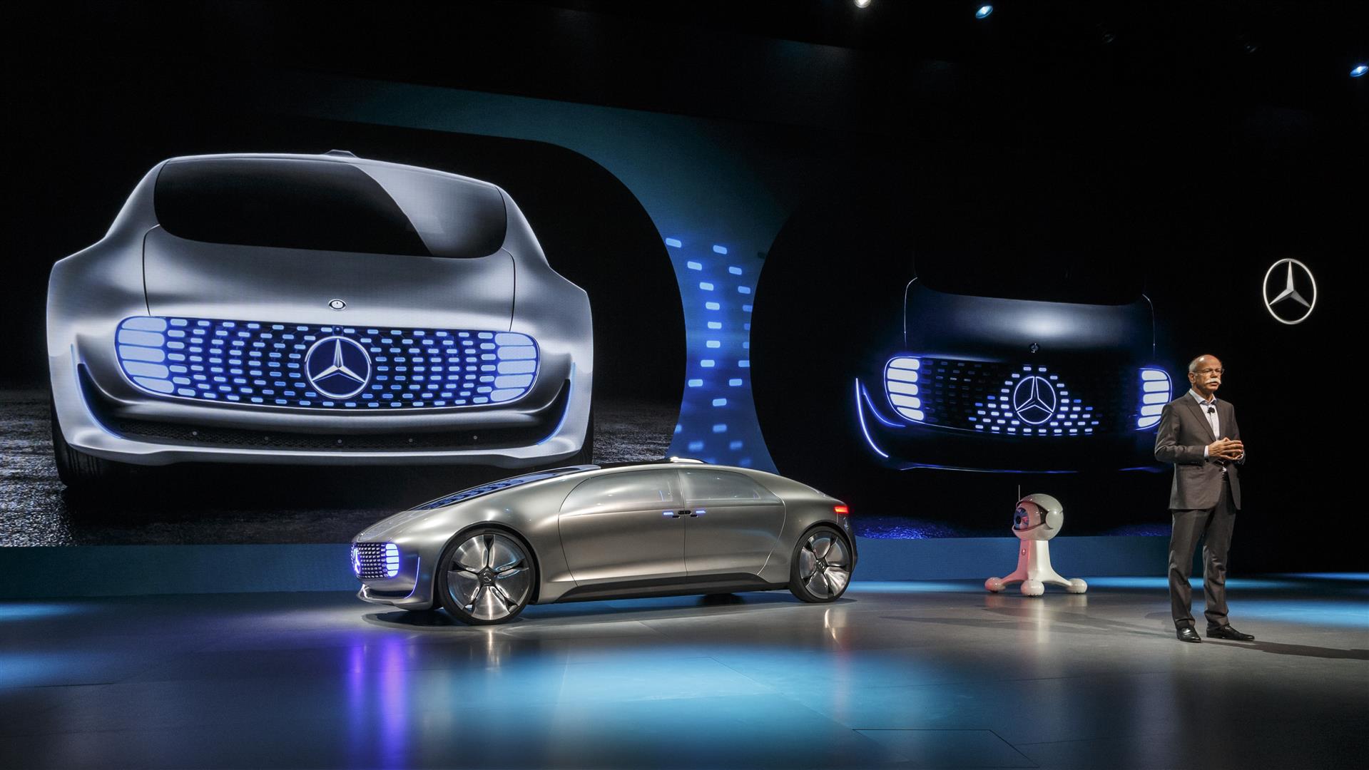 CES Daimler präsentiert selbstfahrenden Mercedes