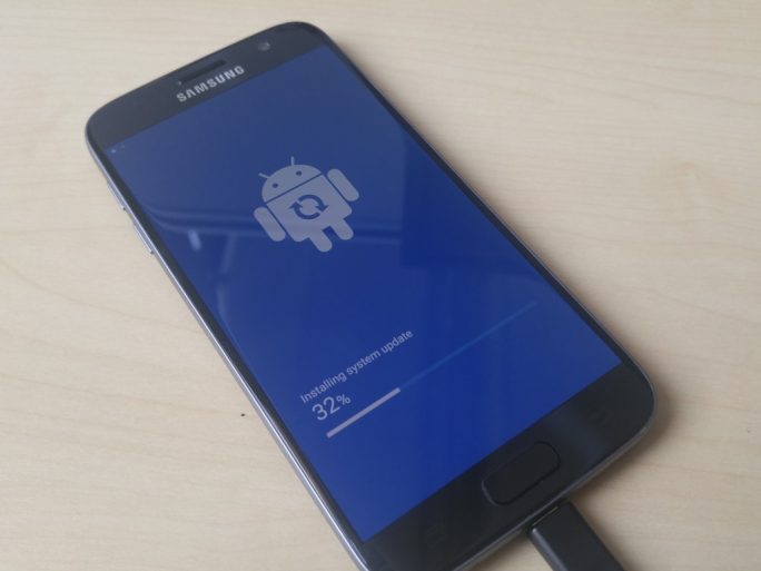 Galaxy S7: System Update (Bild: ZDNet.de)