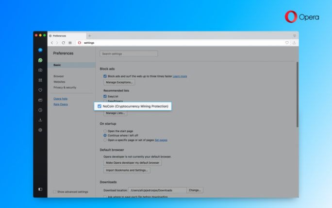 Opera Integriert Blocker Gegen Bitcoin Mining Zdnet De - 