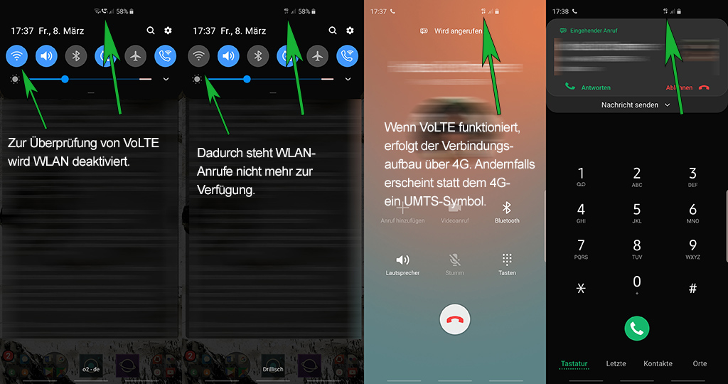 Telefonieren mit dem Android-Tablet