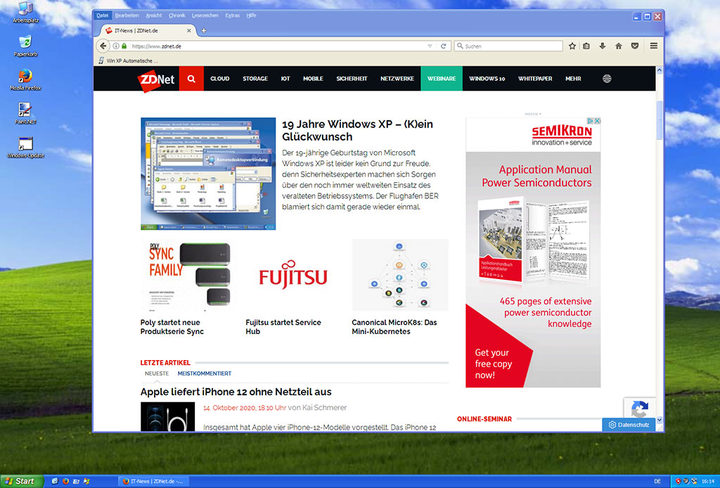 19 Jahre Windows Xp K Ein Gluckwunsch Zdnet De