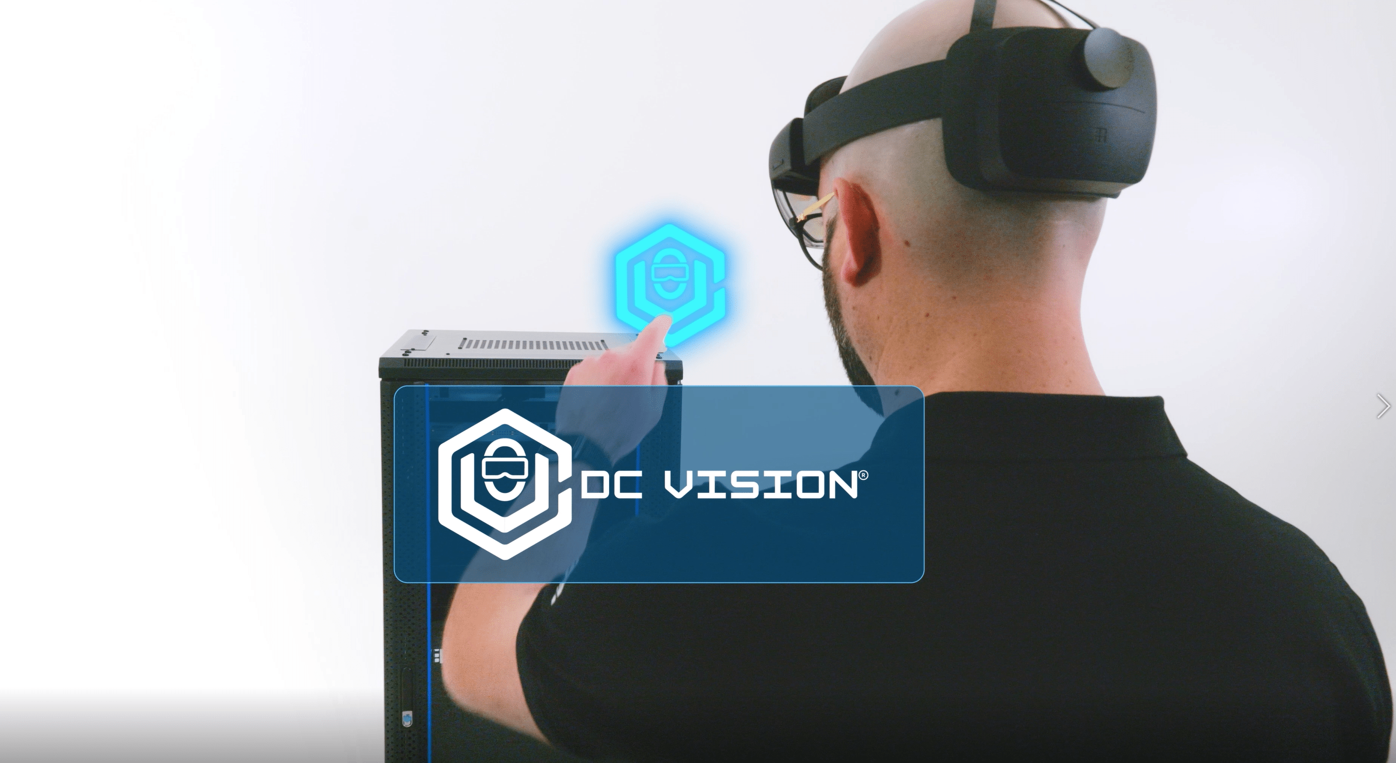 DC Vision is a futuristic program that uses augmented reality technology and artificial intelligence.