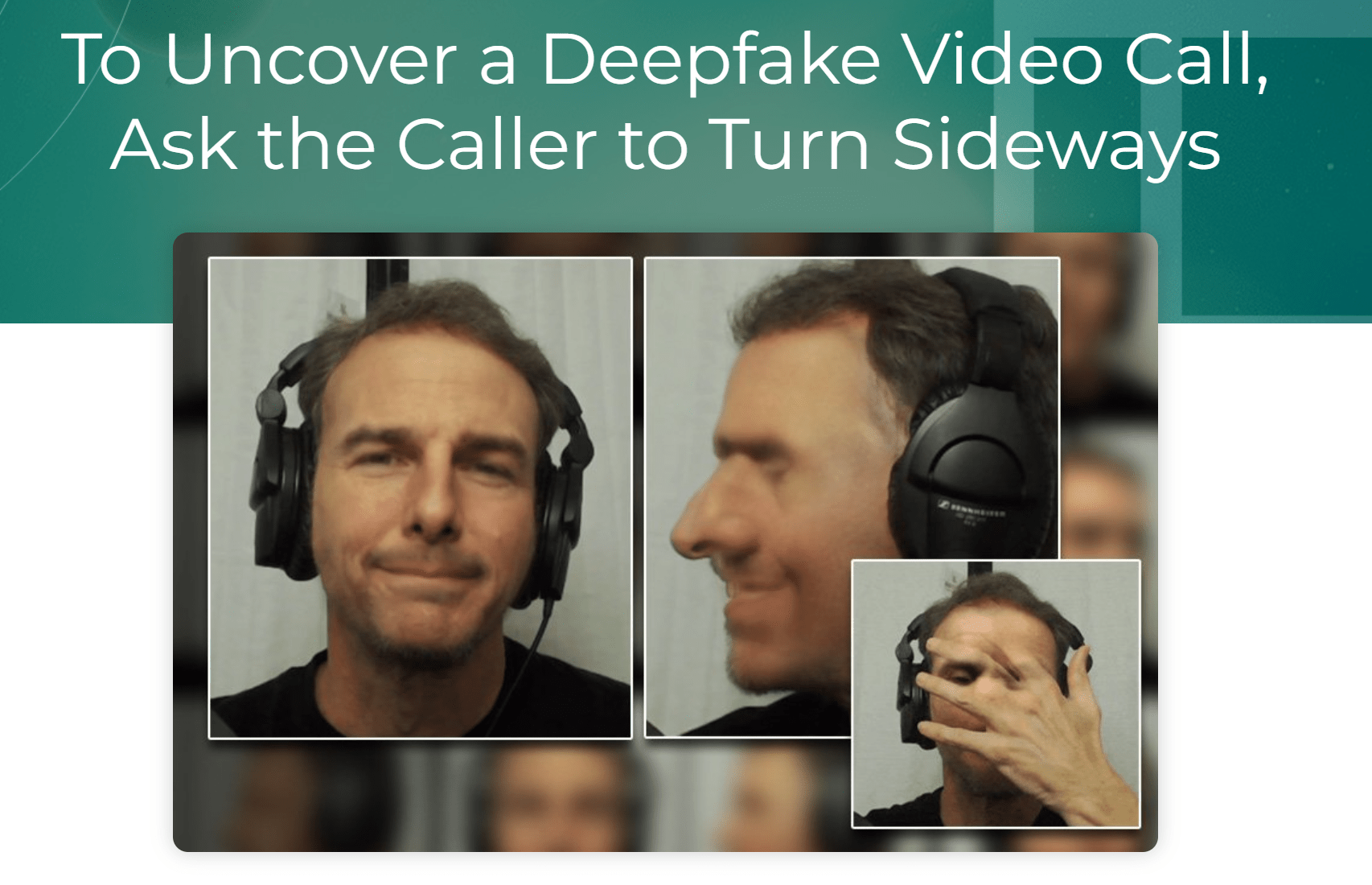 So erkennen Sie Deepfakes