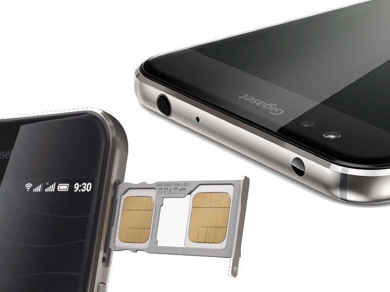 Gigaset ME: Dual-SIM, microSD-Card