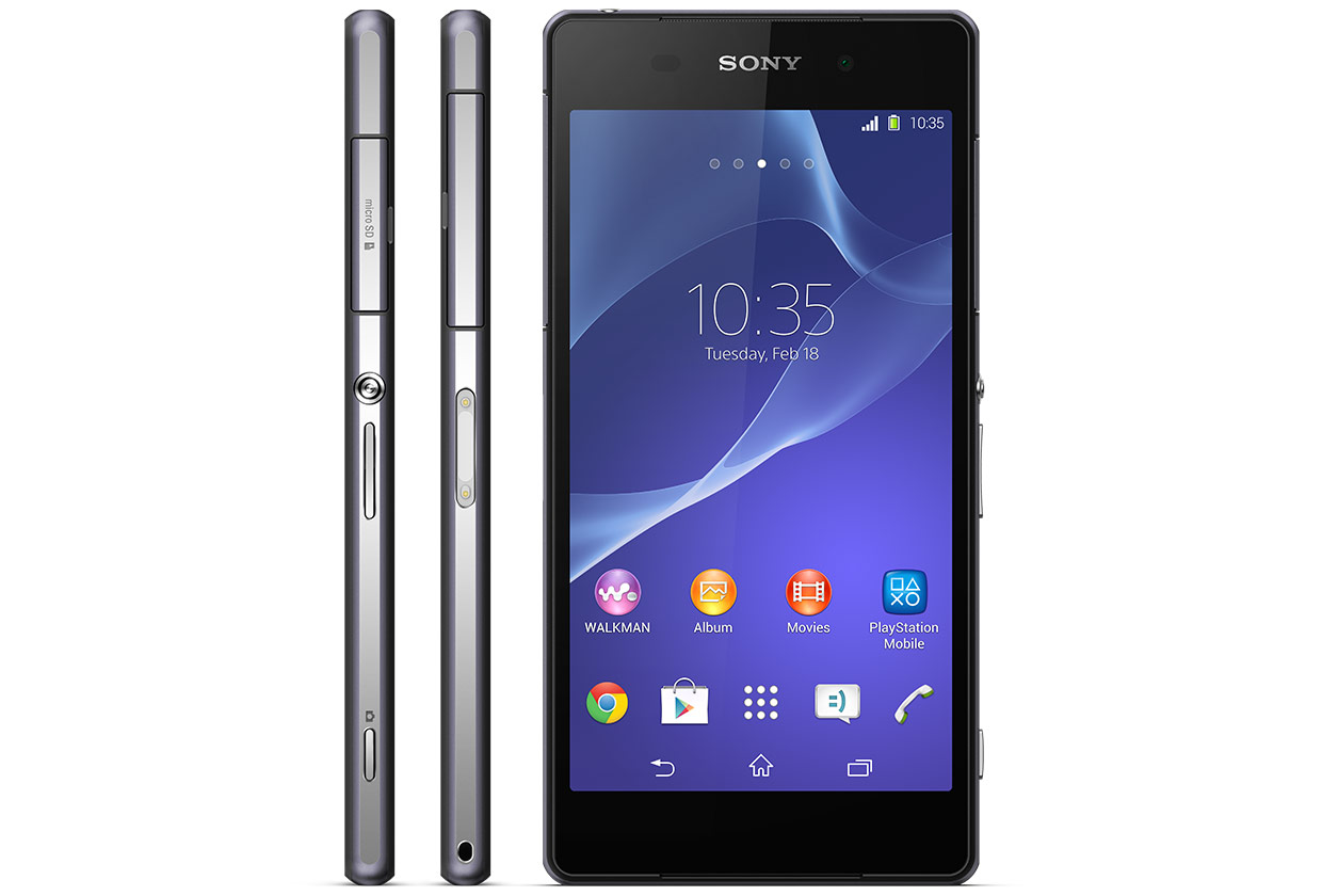 Xperia Z2: Front