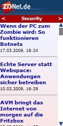 ZDNet-Ticker für die Vista-Sidebar: Security (<a href="http://www.zdnet.de/windows_erweiterungen_zdnet_ticker_f_uuml_r_vista_sidebar_download-39002345-237187-1.htm" target="new">Zum Download</a>)