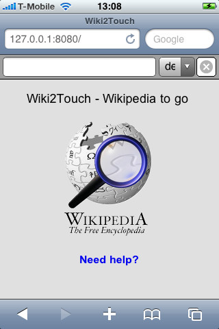 Die Offline-Version von Wikipedia ist ebenfalls sehr populär.