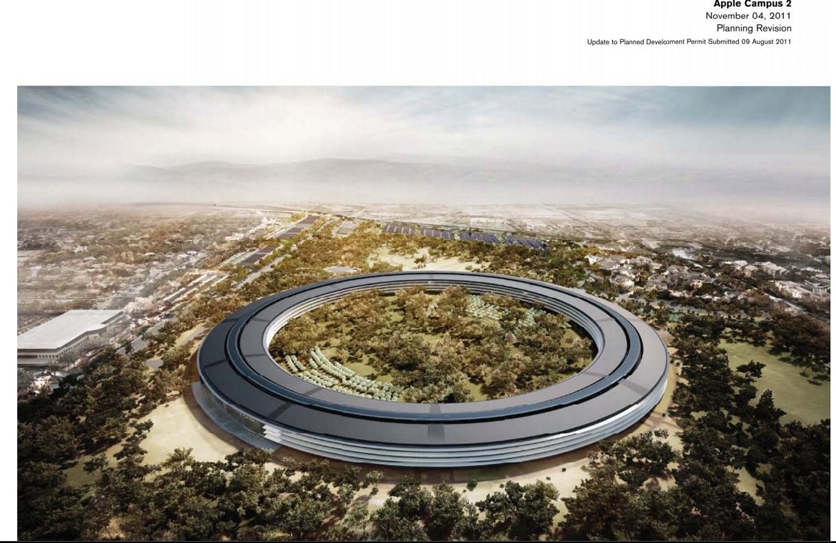 Apple Campus 2: geplante Fertigstellung 2015 (Bild: Cupertino.org)