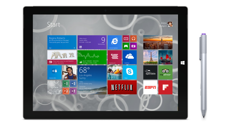 Das Surface 3 Pro ist ein Gerät, das die Funktionalität eines Tablets mit der eines Ultrabooks kombiniert. Sein 12-Zoll-Screen sorgt mit einer Auflösung von  2160 mal 1440 Bildpunkten für eine scharfe Darstellung. Mit 216 dpi bietet das Surface 3 Pro zwar weniger Pixel pro Zoll als viele High-End-Smartphones. Durch den größeren Betrachtungsabstand sind einzelne Pixel aber dennoch nicht zu erkennen. Für Business-Anwender aber noch bedeutsamer ist das ungewöhnliche Format von 3:2. Im Gegensatz zum Surface 2, das eine für den Medienkonsum optimale 16:9-Darstellung bietet, ist das Seitenverhältnis des Surface 3 Pro für die Darstellung von Businessanwendungen deutlich besser geeignet. 
Durch die Verwendung von Intel-Prozessoren ist das Gerät im Unterschied zum Surface RT zu allen Windows-Anwendungen kompatibel. Dank optionalem Zubehör wie Dockingstation und Type Cover lässt sich das Surface Pro auch als Notebook und Desktop nutzen. Das Surface 3 Pro ist in Deutschland Ende August ab 799 Euro verfügbar. Die Kombination aus Schutzhülle und Tastatur (Type Cover) kostet knapp 130 Euro. Für die Dockingstation verlangt Microsoft fast 200 Dollar. 